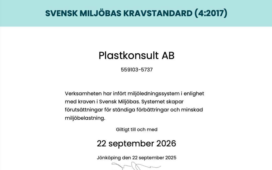 Miljöcertifiering