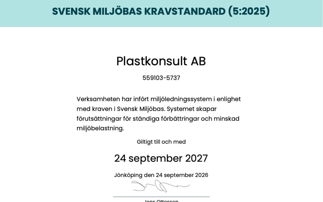 Miljöcertifiering